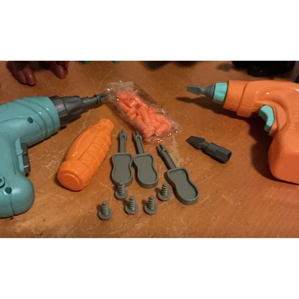Take Part Stem Building Dinosaurs With Power Drill And Screwdrivers, Lot Of 7‎